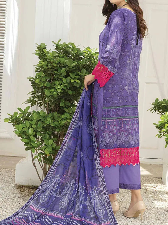 Kiran Lawn Collection 2025 Vol-05 By Hafiz Textile (D-08)
