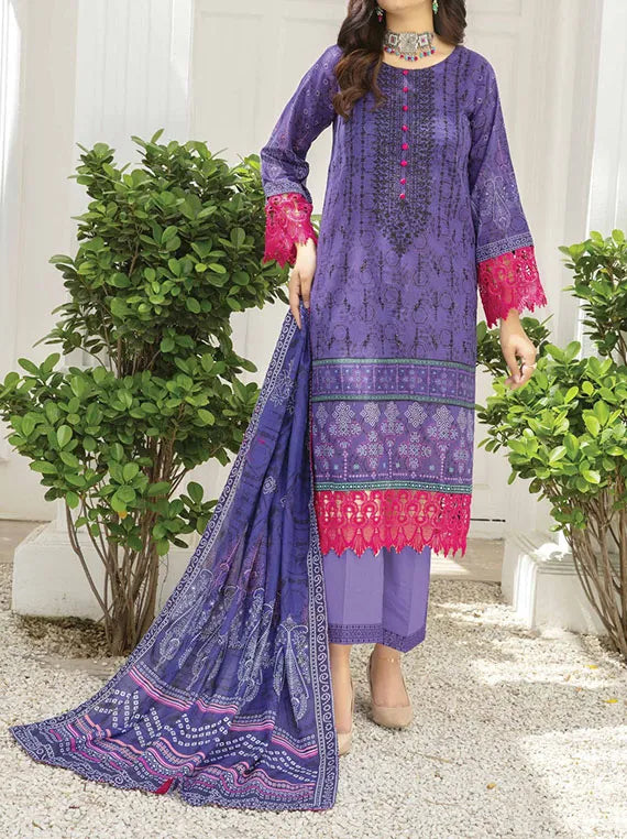 Kiran Lawn Collection 2025 Vol-05 By Hafiz Textile (D-08)