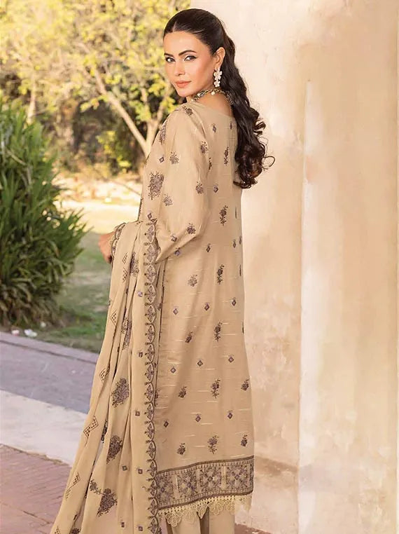Komal Luxury Lawn Collection 2025 By Riaz Arts (D-04)
