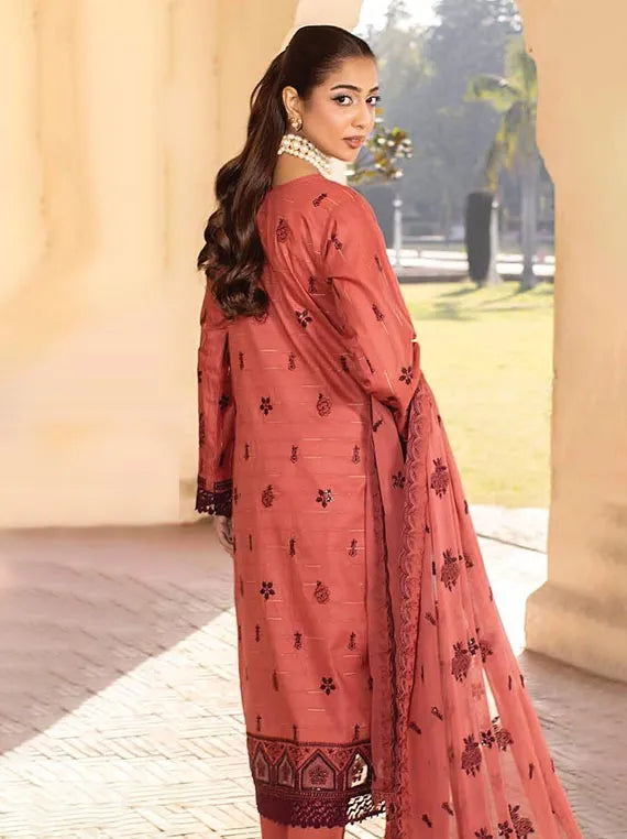 Komal Luxury Lawn Collection 2025 By Riaz Arts (D-06)