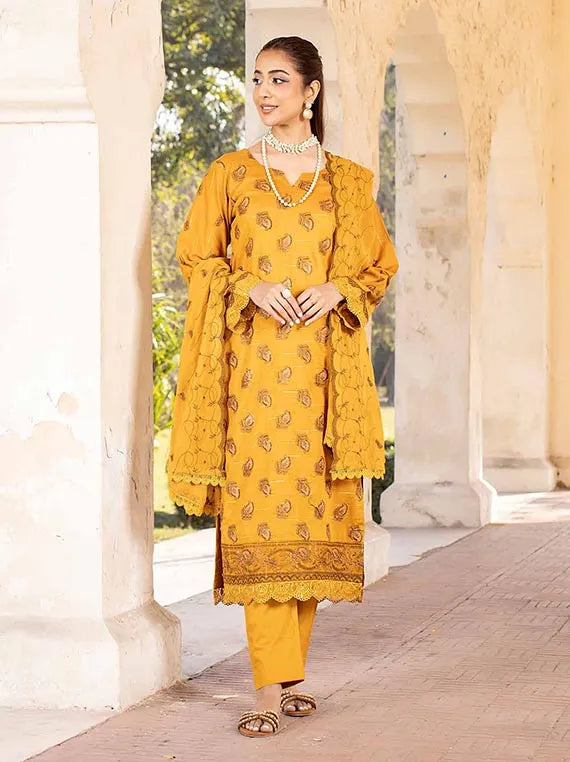 Komal Luxury Lawn Collection 2025 By Riaz Arts (D-08)