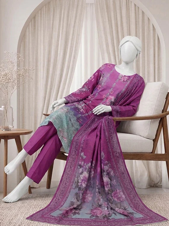 Kum Kum by ABC Embroidered Lawn Collection 2026 Vol-03 (D-04)
