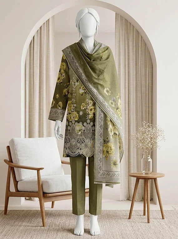 Kum Kum by ABC Embroidered Lawn Collection 2026 Vol-03 (D-05)