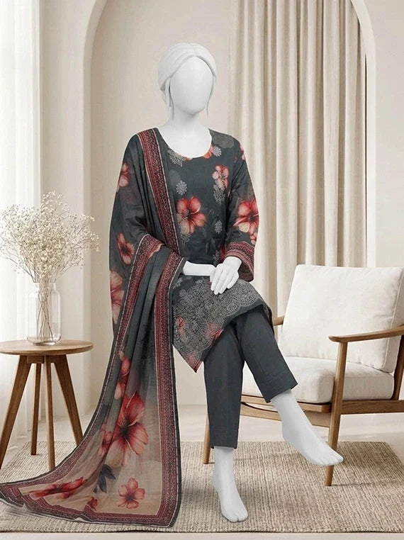 Kum Kum by ABC Embroidered Lawn Collection 2026 Vol-03 (D-06)