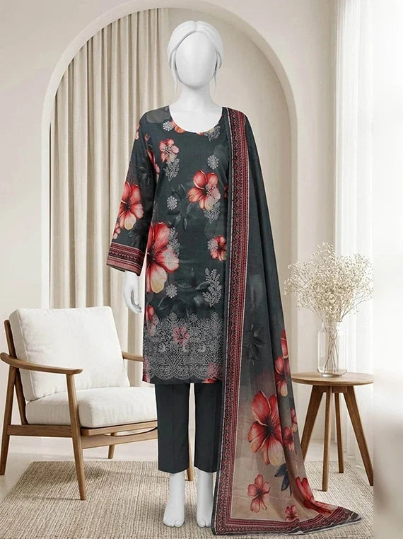 Kum Kum by ABC Embroidered Lawn Collection 2026 Vol-03 (D-06)
