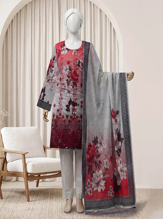 Kum Kum by ABC Embroidered Lawn Collection 2026 Vol-03 (D-07)