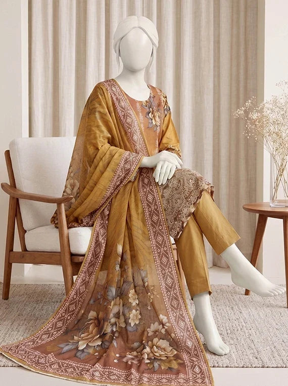 Kum Kum by ABC Embroidered Lawn Collection 2026 Vol-03 (D-12)