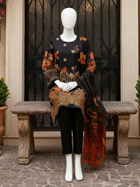KumKum by ABC Fancy Lawn Collection 2026 Vol-02 (D-03)