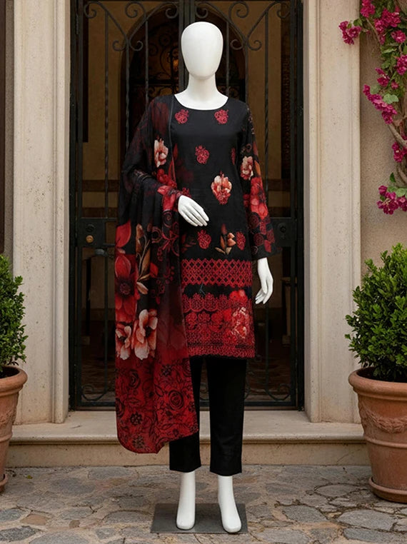 KumKum by ABC Fancy Lawn Collection 2026 Vol-02 (D-05)