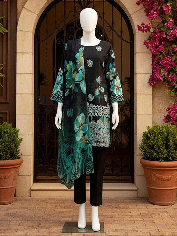 KumKum by ABC Fancy Lawn Collection 2026 Vol-02 (D-06)
