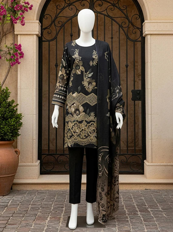 KumKum by ABC Fancy Lawn Collection 2026 Vol-02 (D-07)
