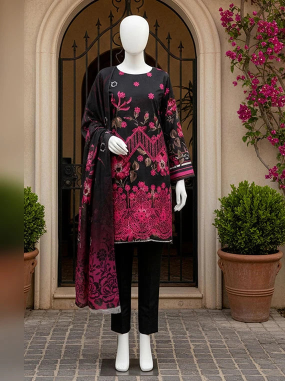 KumKum by ABC Fancy Lawn Collection 2026 Vol-02 (D-08)