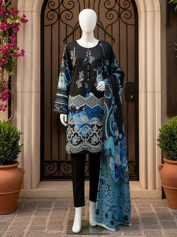 KumKum by ABC Fancy Lawn Collection 2026 Vol-02 (D-10)
