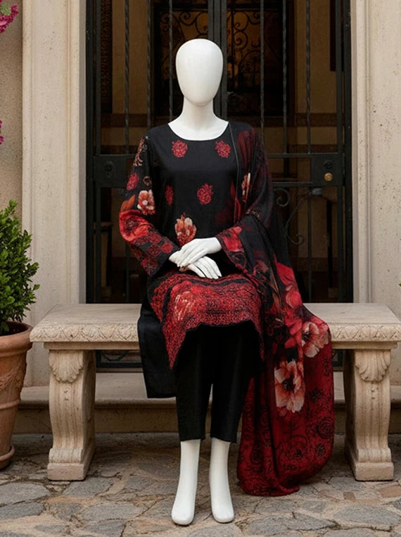 Kumkum Embroidered Lawn 2026 by ABC Vol-02 (D-05)