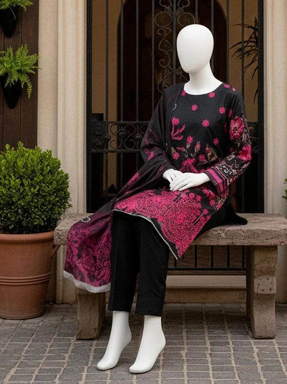 Kumkum Embroidered Lawn 2026 by ABC Vol-02 (D-06)