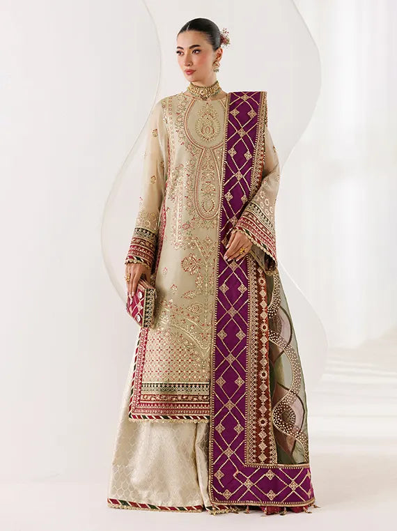 LA RUHE by Alizeh Unstitched Embroidered Chiffon 26 Vol-II (2264-Cew)