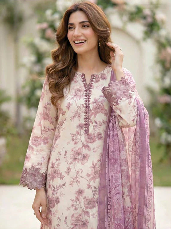 LAKHANY Summer Essentials Embroidered Lawn Collection 2026 (LG-MM-1031)