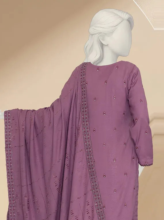 LALAZAR by ABC Embroidered Dhanak Collection 2025 (D-361)