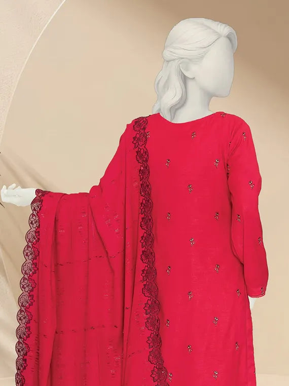 LALAZAR by ABC Embroidered Dhanak Collection 2025 (D-365)