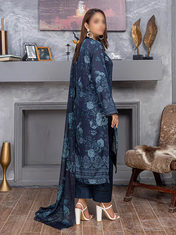 LAMHAY by Fantak Embroidered Staple Slub Collection 2025 (D-05)