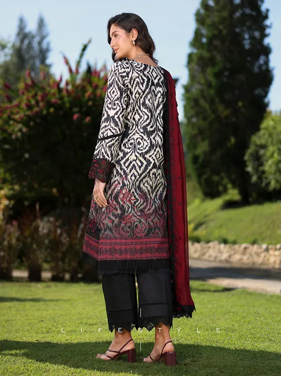 LIFESTYLE by Rang Rasiya Lawn Collection 2026 (12-PEONY)