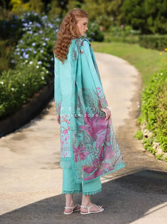 LIFESTYLE by Rang Rasiya Lawn Collection 2026 (13-ASTER)