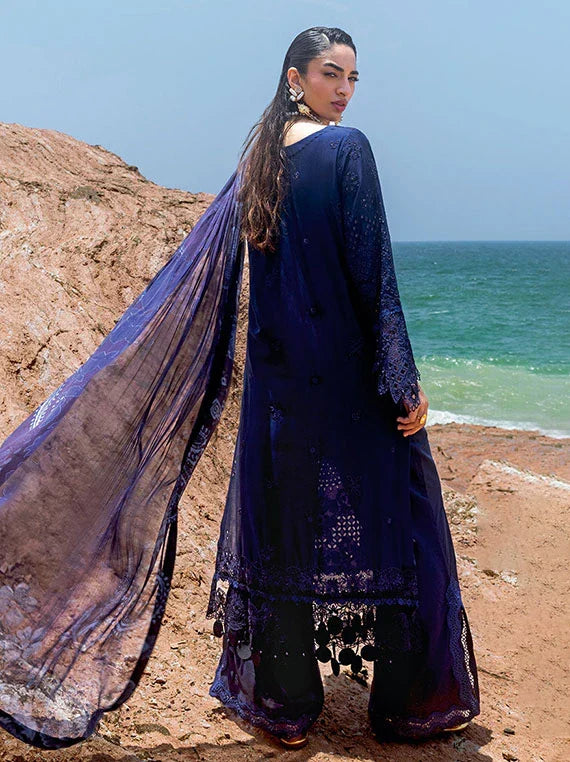 LOST IN WAVES by Afsanah Lawn Collection 2026 (A-202)