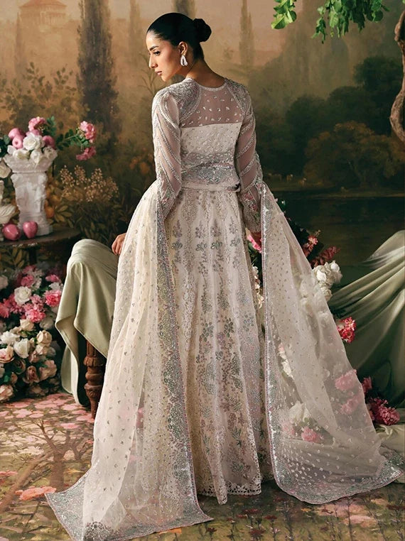 La Fuchsia by Afrozeh Festive Embroidered Collection 2026 (QUEEN FWU-0077)