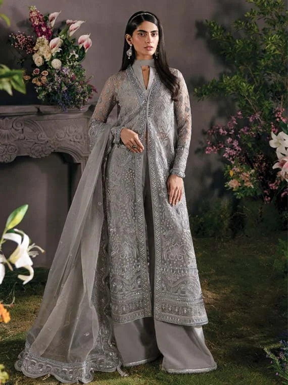 La Fushia By Afrozeh Luxury Formal Collection 2023 (03 MOONLIT)