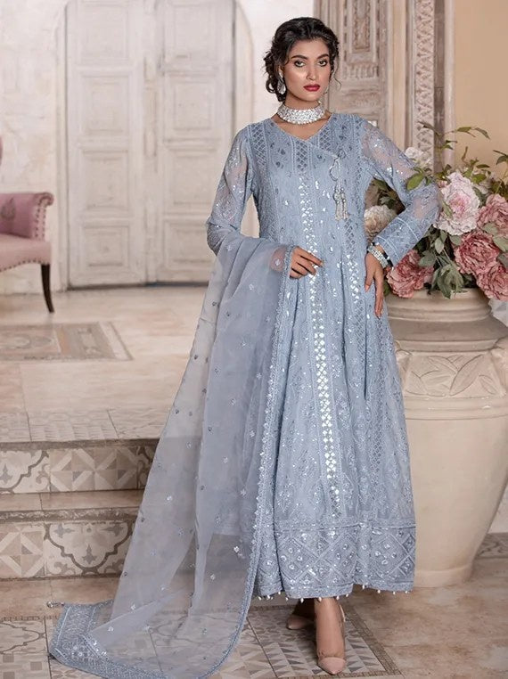 La Maison Ornat Embroidery Luxury Collection 2023 By Tawakkal Fab (D-8086)