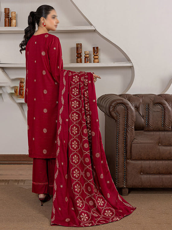 Laaj By Fantak Embroidered Dhanak Collection 2025 Vol-03 (D-03)