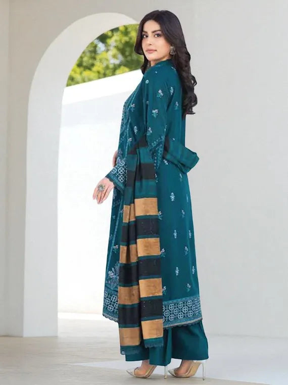 Laaj Embridered Zari Peach Collection 2025 By Wania (D-02)