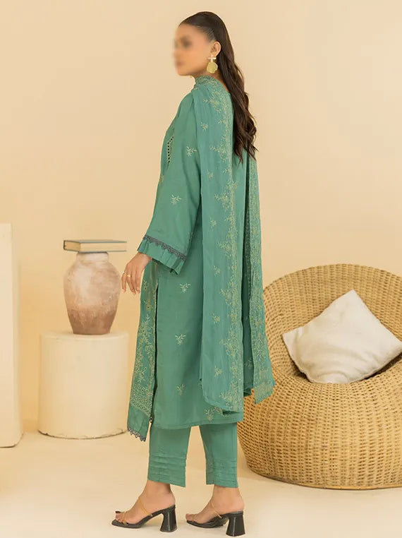 Laaj by Fantak Embroidered Viscose Collection 2025 (D-02)