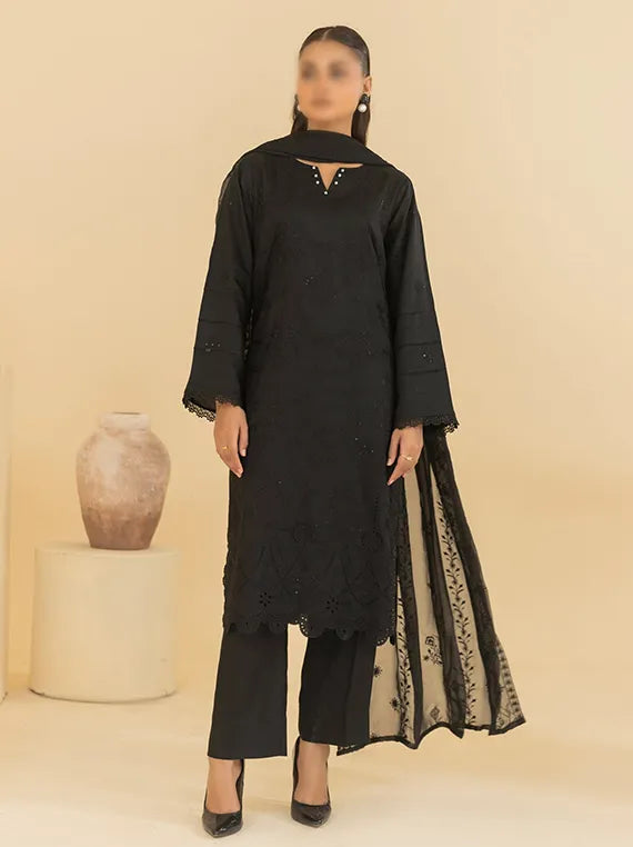 Laaj by Fantak Embroidered Viscose Collection 2025 (D-03)