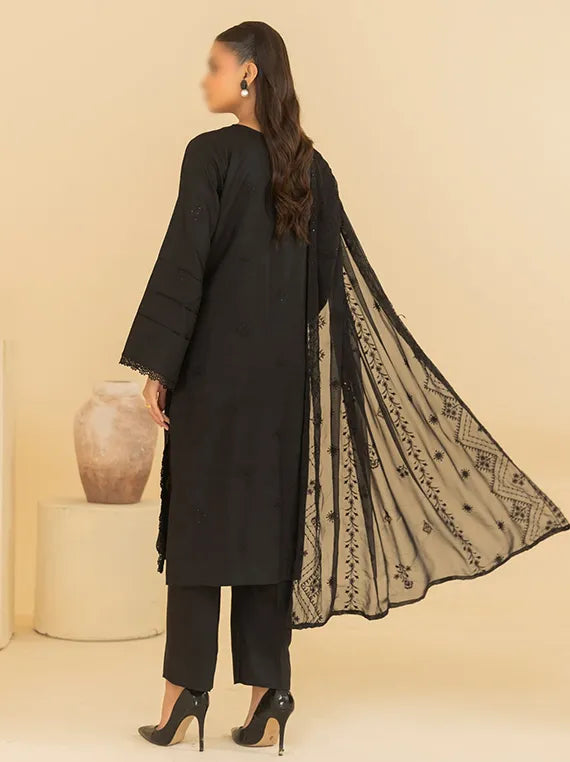 Laaj by Fantak Embroidered Viscose Collection 2025 (D-03)