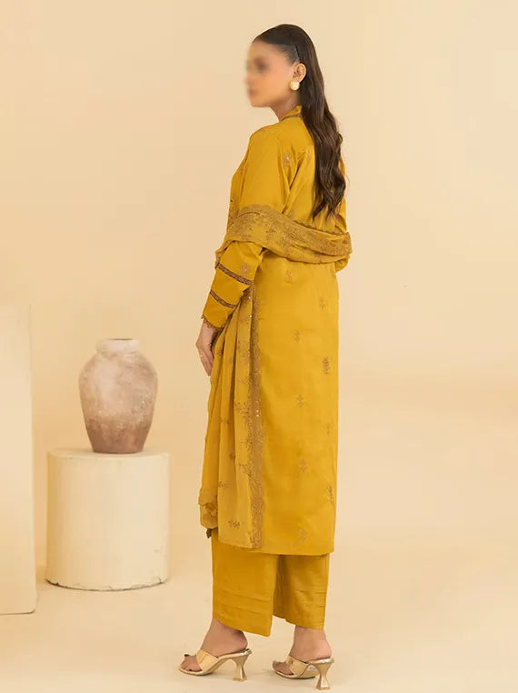 Laaj by Fantak Embroidered Viscose Collection 2025 (D-04)