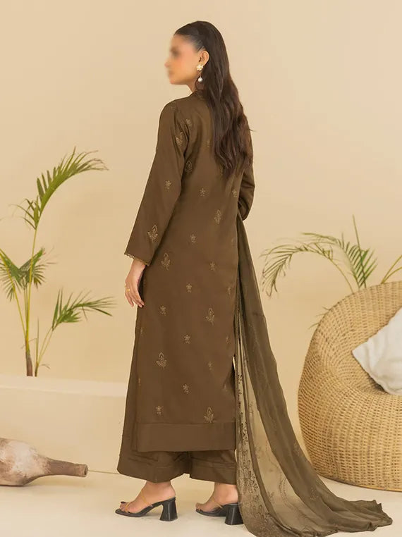 Laaj by Fantak Embroidered Viscose Collection 2025 (D-07)