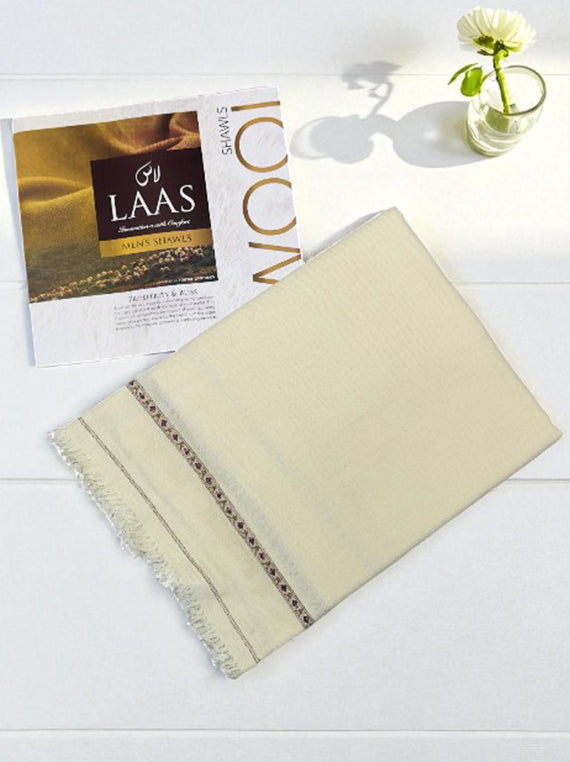 Laas Pure Wool Mens Shawls Edit 2025 Vol-GF305 (GF305-02)