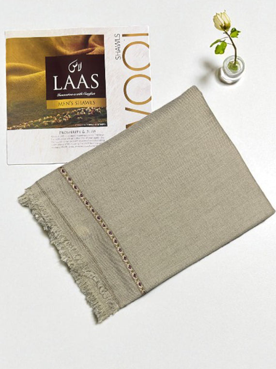 Laas Pure Wool Mens Shawls Edit 2025 Vol-GF305 (GF305-03)