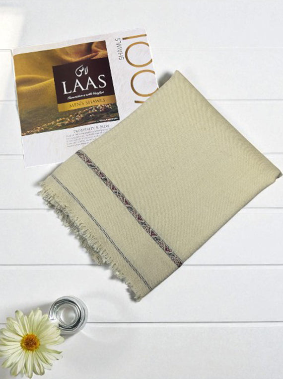 Laas Pure Wool Mens Shawls Edit 2025 Vol-GF305 (GF305-09)