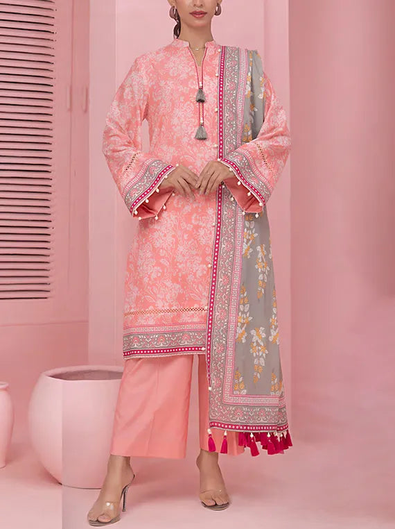 Laira Airjet Digital Printed Lawn Collection 2024 By Sana & Saira (SSS24U3P001UT)