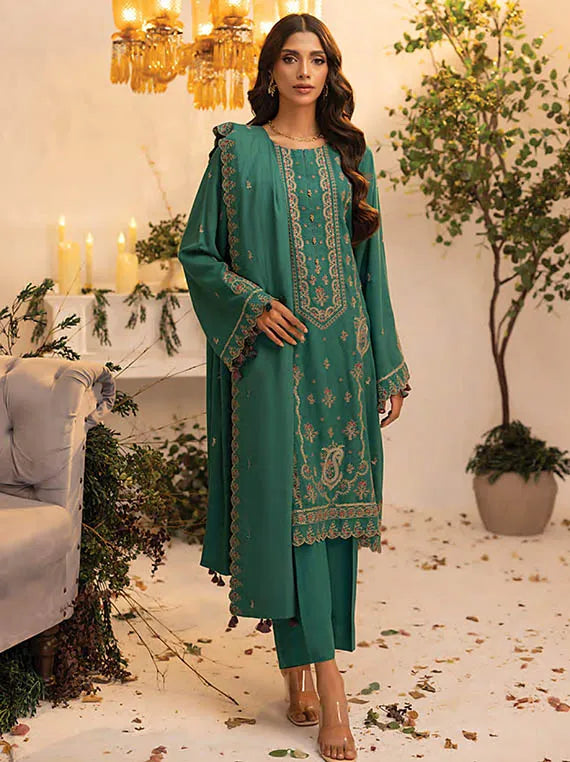 Lakhany Embroidered Cashmi Wool Collection 2024 By LSM (LG-RZ-0085)
