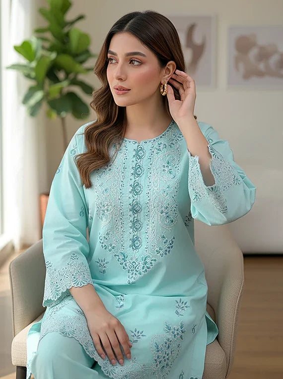 Lakhany Exclusive 2PC Lawn Collection 2026 (LG-IZ-0550)