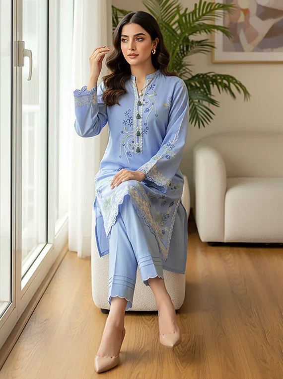 Lakhany Exclusive 2PC Lawn Collection 2026 (LG-RK-0114)