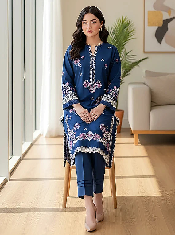 Lakhany Exclusive 2PC Lawn Collection 2026 (LG-RL-0391)