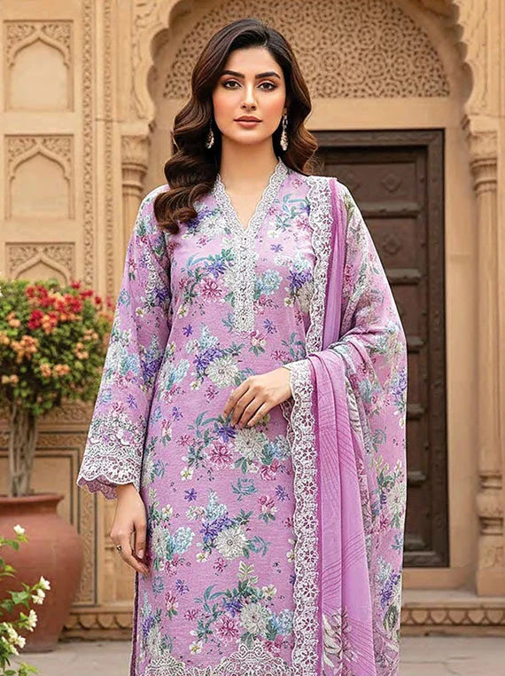 Lakhany Exclusive Summer Lawn Collection 2026 (LG-UB-0271)
