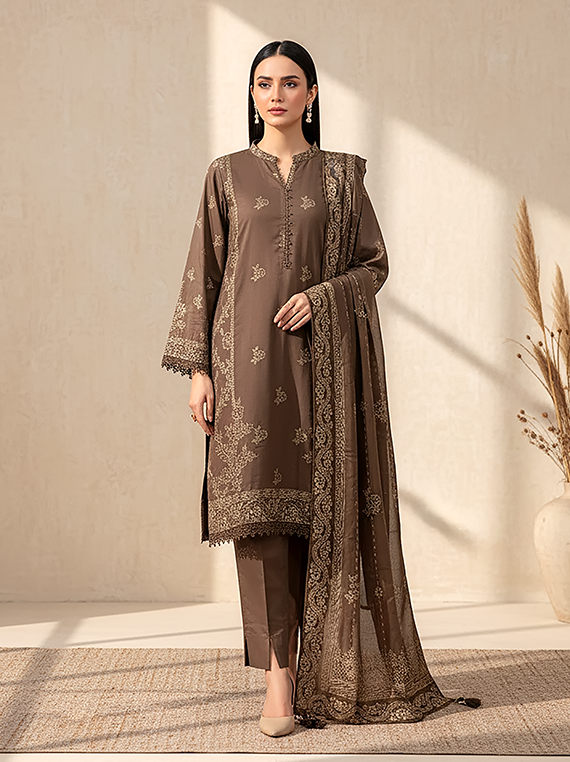 Lakhany Printed Cashmi Wool Collection 2025 (LG-RK-0069-B)