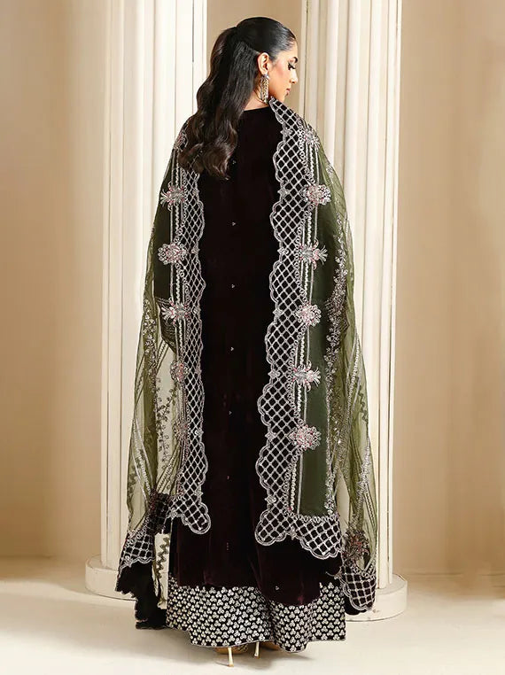 Lameur Luxury Handmade Velvet Collection 2025 By Alizeh (AF-VLT-2213-Vanya)