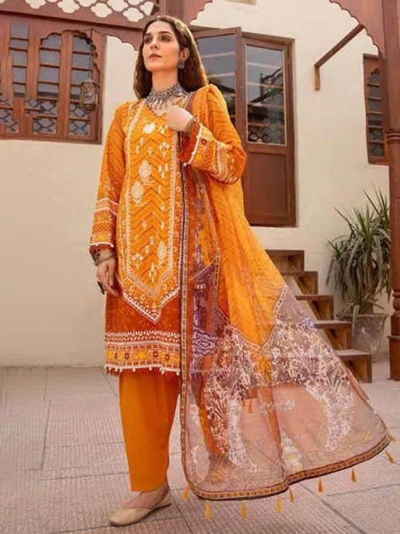 Lawn Reverie UnStitched Collection 2025 (CN-32019)