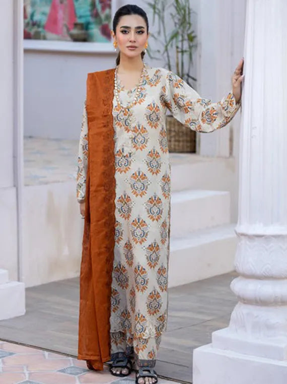 Lawn Reverie UnStitched Collection 2025 (NK-PK-20)